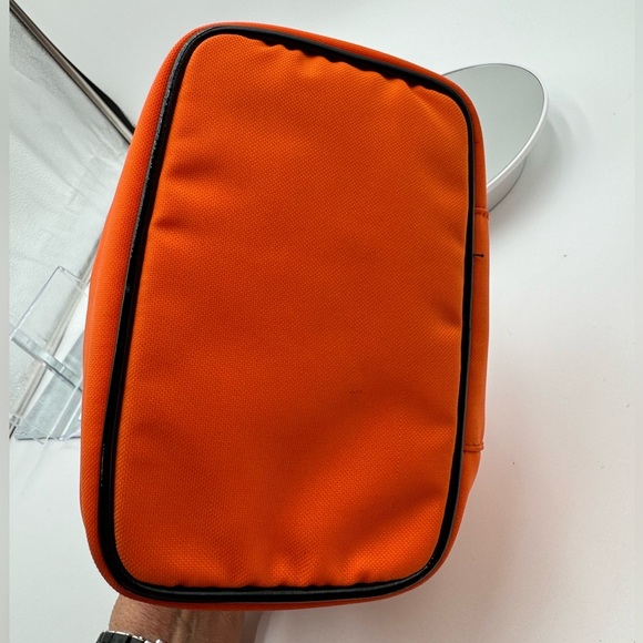 Gucci-Authentic- Canvas cosmetic case - orange - Picture 4 of 14